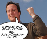 David Cameron, Judeo-Christian values