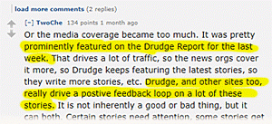 Drudge Report feedback loop
