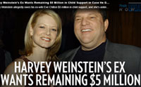 Harvey Weinstein’s ex wants remaining $5 million